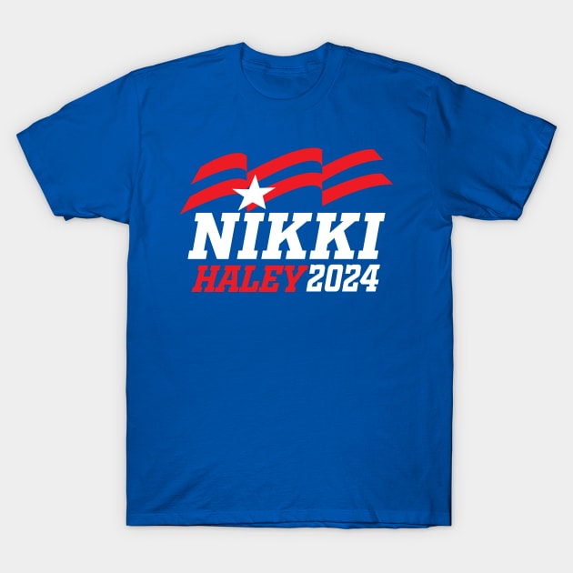 Nikki Haley for president 2024 T-Shirt by Aldebaran